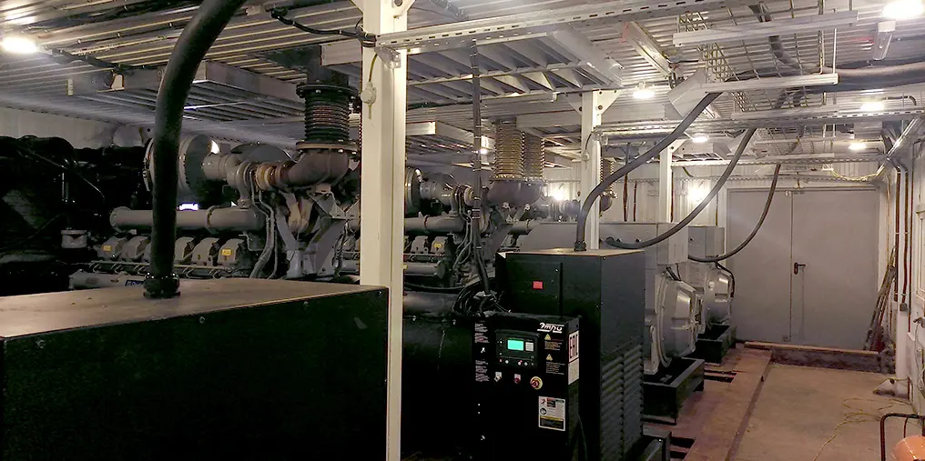 Многоагрегатный энергокомплекс АД 2000-Т400 Многоагрегатный энергоцентр АД 2000-Т400 мощностью 2МВт