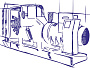 ДЭС (ДГУ) ЭТРО АД1450-Т400 6300В изготовлены с двигателем MTU 12V4000G63 от российского производителя АО «Электроагрегат» Дизель-генератор ЭТРО в Красноярске АД1450-Т400 с двигателем MTU 12V4000G63 от российского производителя